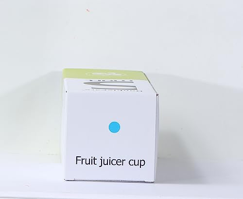 Portable Electric USB Juicer Blender Cup - Mini Blender for Shakes, Smoothies & Juice - 380ml, Six Blades - Blue