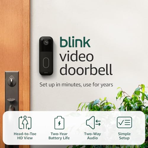 Echo Show 5 with Blink Video Doorbell (newest model)