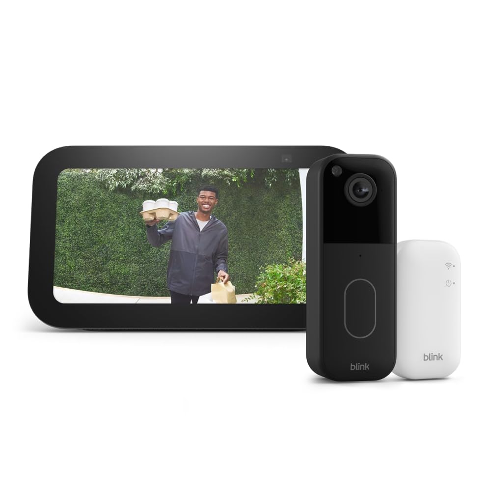 Echo Show 5 with Blink Video Doorbell (newest model)