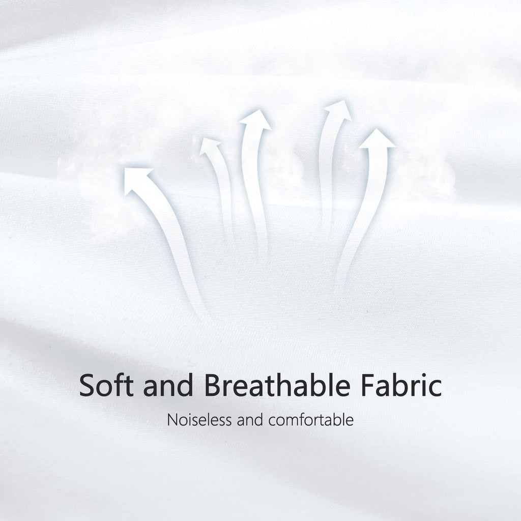 TEXARTIST Premium 2100 Series Queen Comforter All Season Breathable White Comforter Soft 4D Spiral Fiber Quilted Down Alternative Duvet Insert with Corner Tabs Luxury Hotel Style (88"x88")