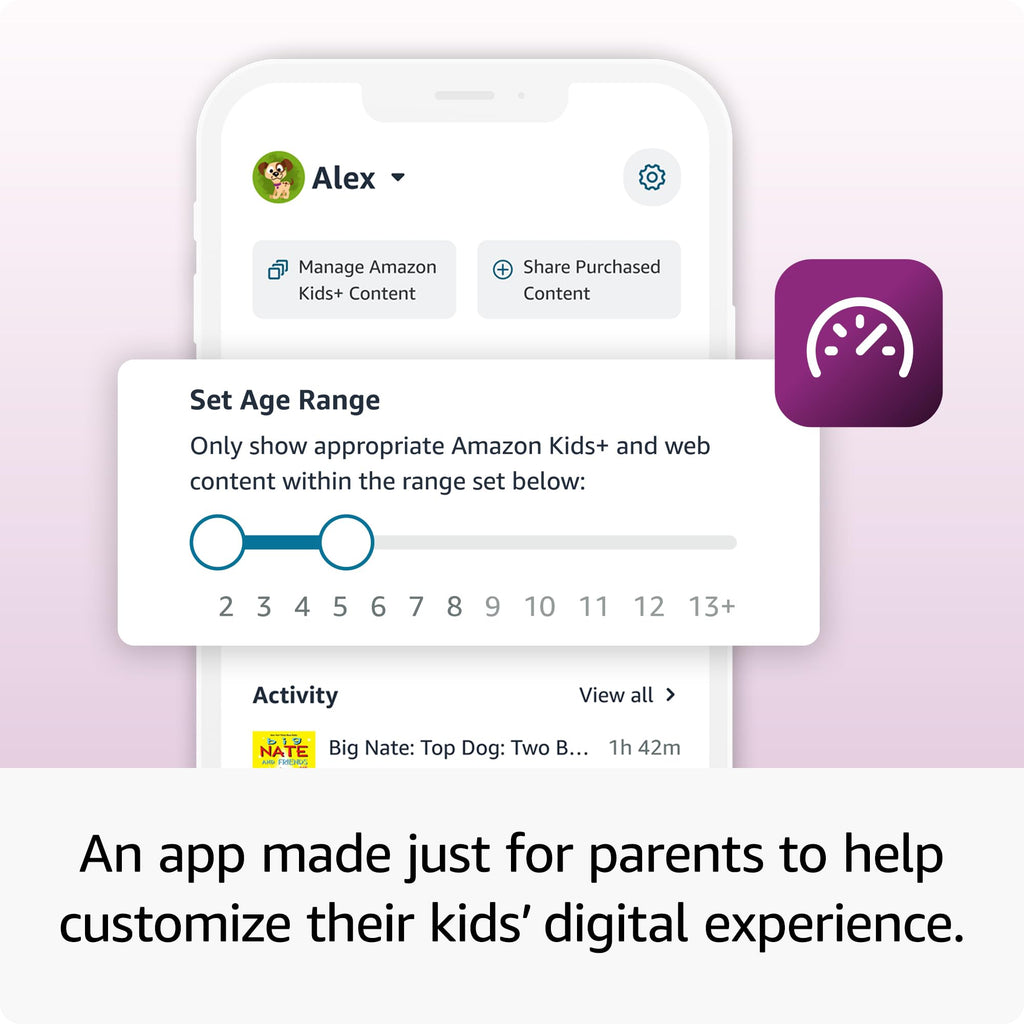 Amazon Kids Entertainment Device Bundle Including Fire HD 8 Kids Tablet (32GB, Disney Princess) + Echo Pop Kids (Disney Princess)