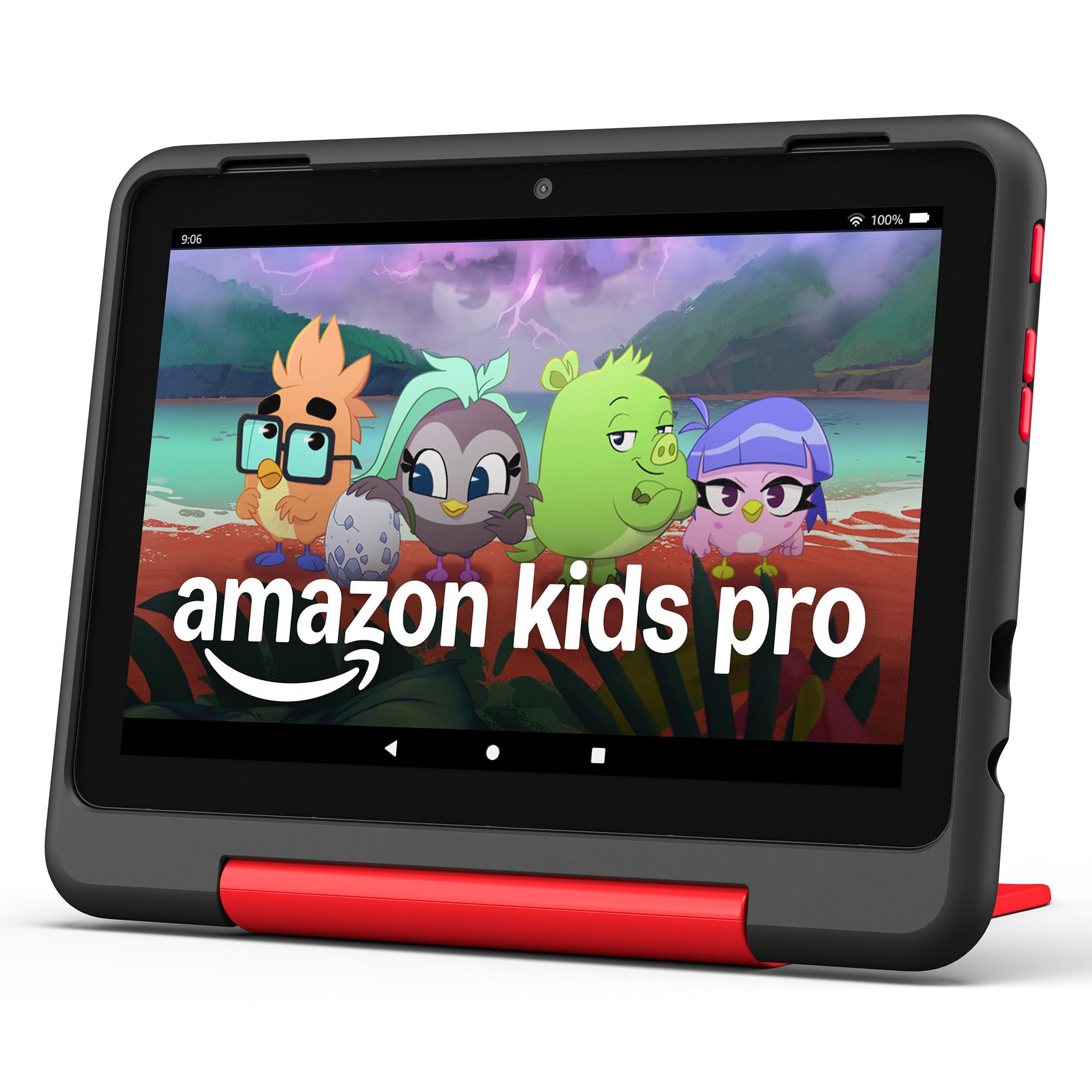 Amazon Kids Entertainment Device Bundle Including Fire HD 8 Kids Pro Tablet (32GB, Marvel Avengers) + Echo Pop Kids (Marvel Avengers)
