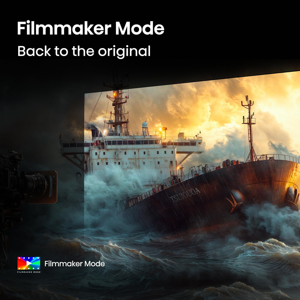 Hisense 55" E6 Cinema Series QLED 4K UHD Smart Fire TV (55E6QF, 2025 Model) - QLED, AI Light Sensor, Dolby Vision · Atmos, Voice Remote with Alexa, Motion Rate 120, HDR 10+ Adaptive, Game Mode Plus